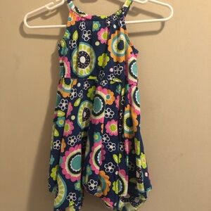 Floral Kids Dress - Multicolor